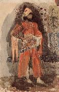 Mikhail Vrubel A Perslan Prince Sweden oil painting artist
